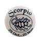 Scorpio Flat Ceramic Wine Stopper